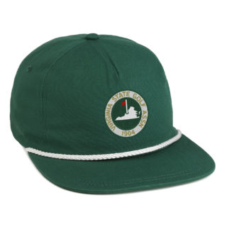 vsga original rope hat in dark green