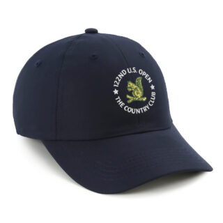 navy performance cap with US Open 2022 embroidered logo